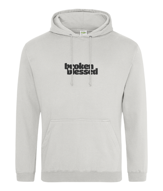 Broken and Blessed Ash Grey hoodie