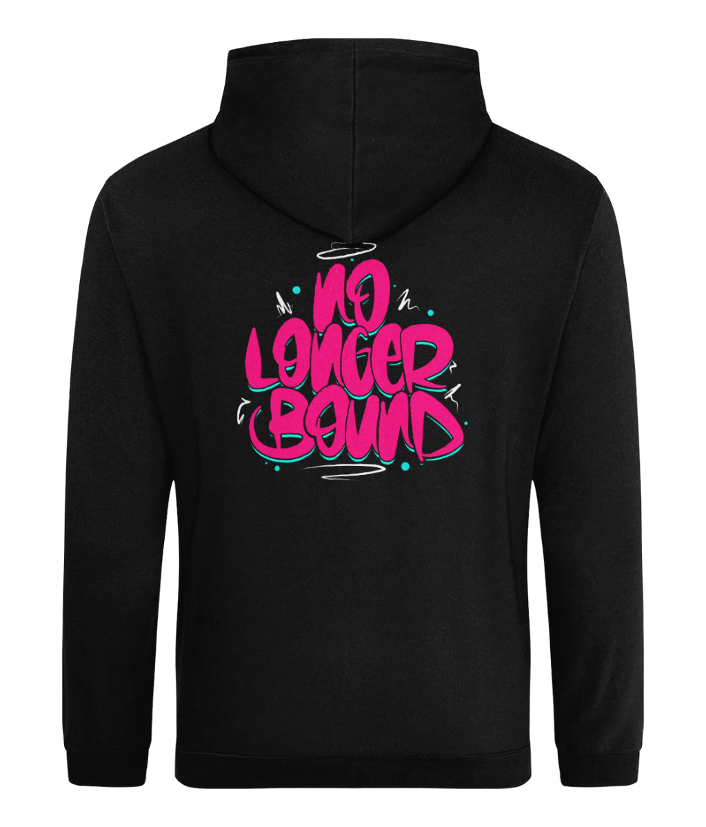 No Longer Bound Black Hoodie