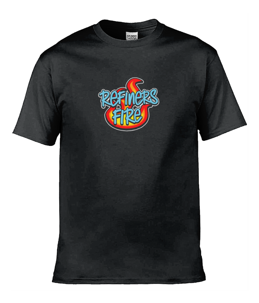 Refiners Fire Black T Shirt