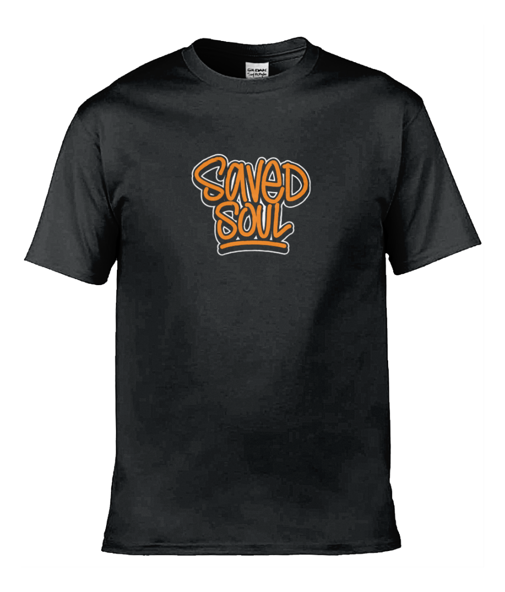 Saved Soul Black T Shirt