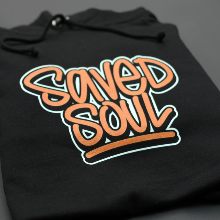 Close up of Saved Soul design