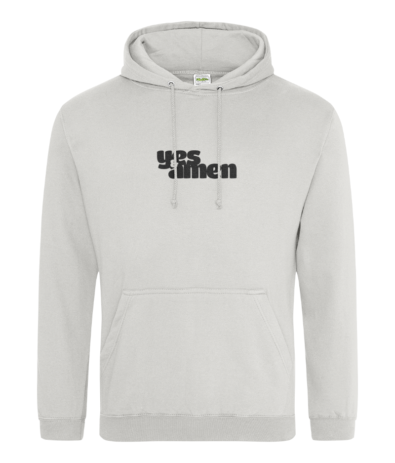 Yes and Amen Ash Grey Hoodie