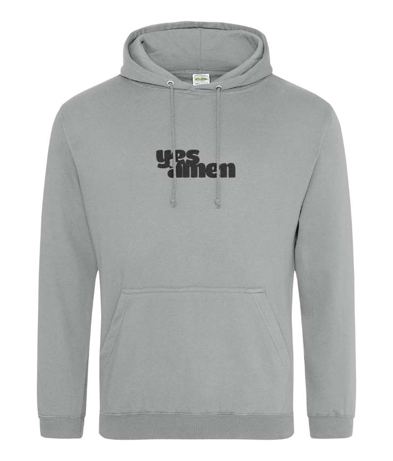 Yes and Amen Heather Grey Hoodie