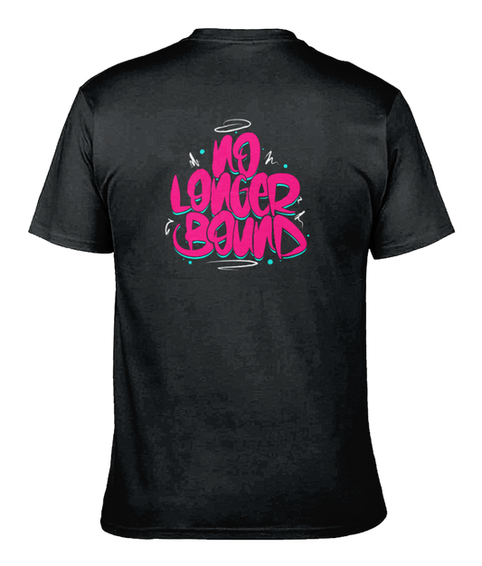 No Longer Bound Black T Shirt